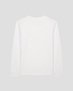 T-Shirt à col rond Blanc Emilio