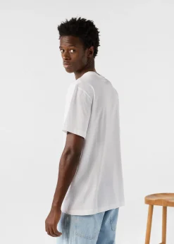 T-Shirt à col rond Blanc Petro