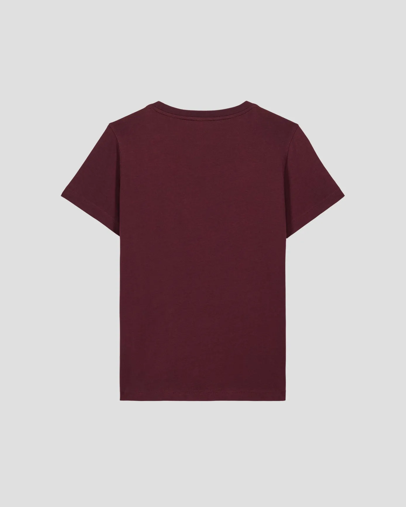 T-Shirt à col rond Cerise noire Lucia