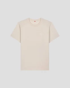 T-shirt col rond en coton Sable Espar