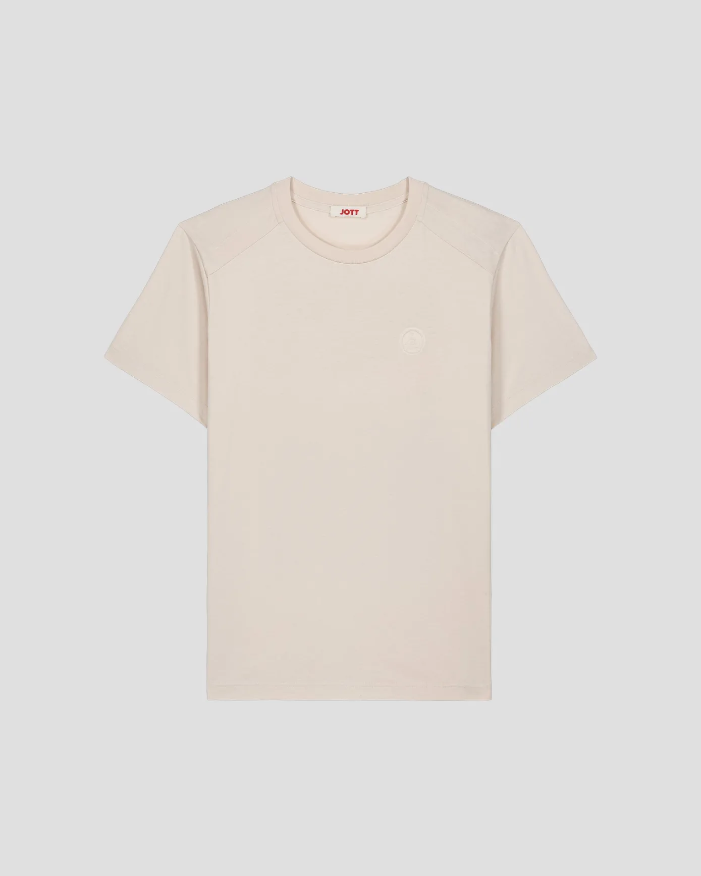 T-shirt col rond en coton Sable Espar