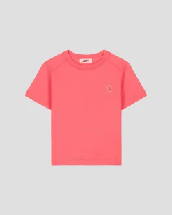 T-shirt col rond enfant en coton Corail Prado