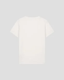 T-shirt à col rond femme en coton Blanc Angel 2.0