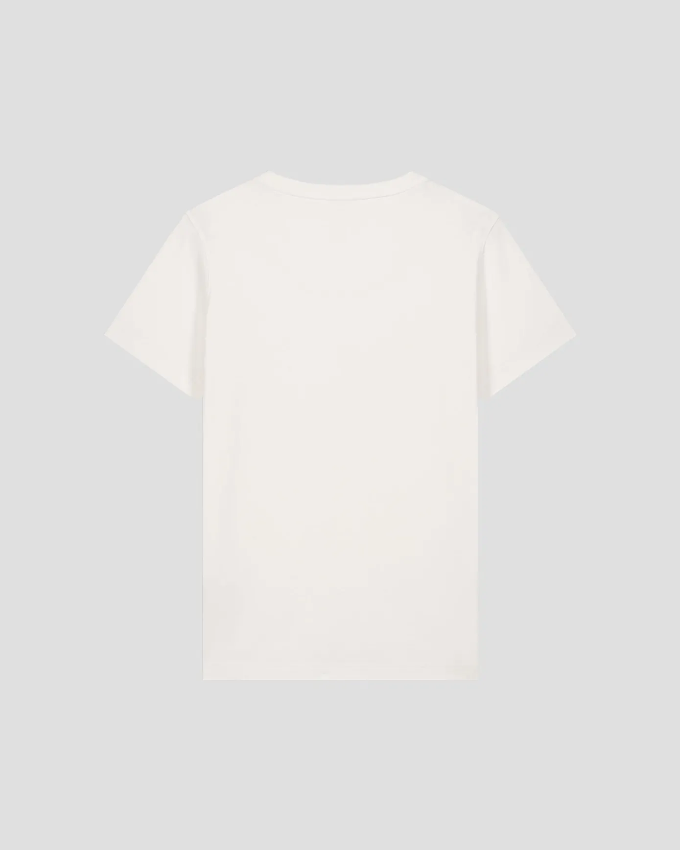 T-shirt à col rond femme en coton Blanc Angel 2.0