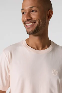 T-shirt à col rond homme en coton Salty nude Pedro