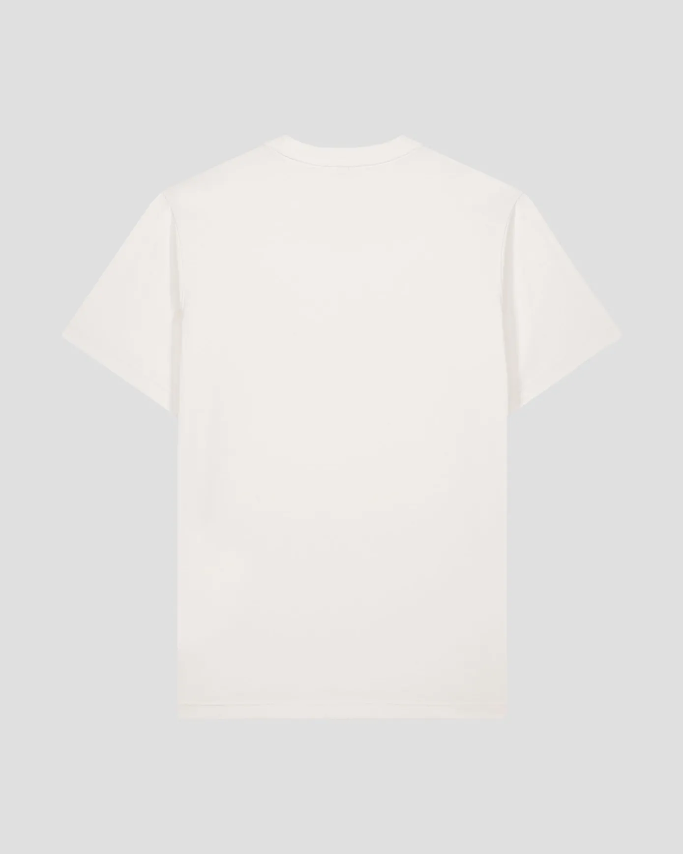 T-shirt col rond homme en coton Blanc Pedro