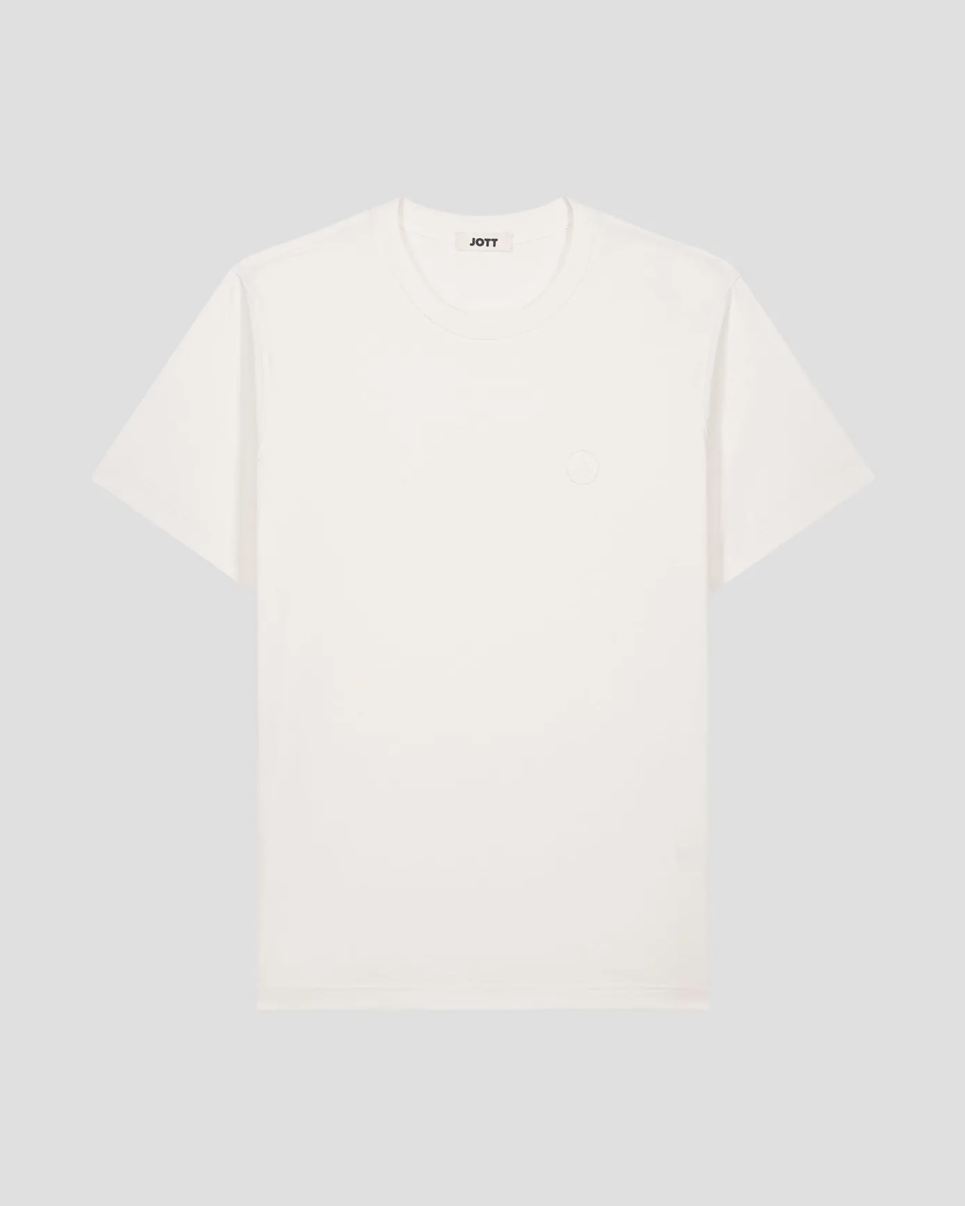 T-shirt col rond homme en coton Blanc Pedro