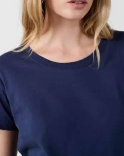 T-Shirt à col rond Marine Lucia