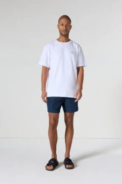 T-shirt col rond mixte Blanc Lipe