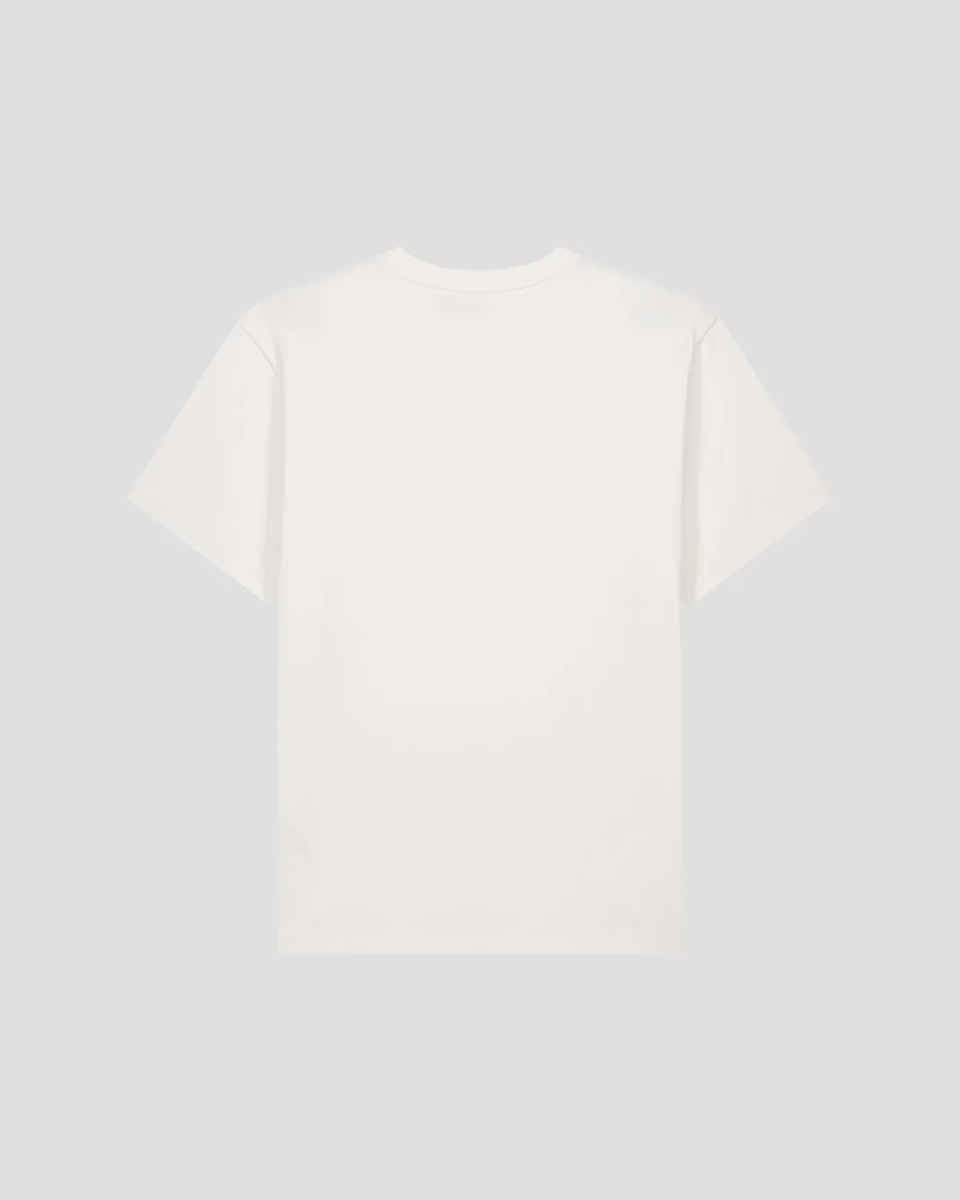 T-shirt col rond mixte Blanc Lipe
