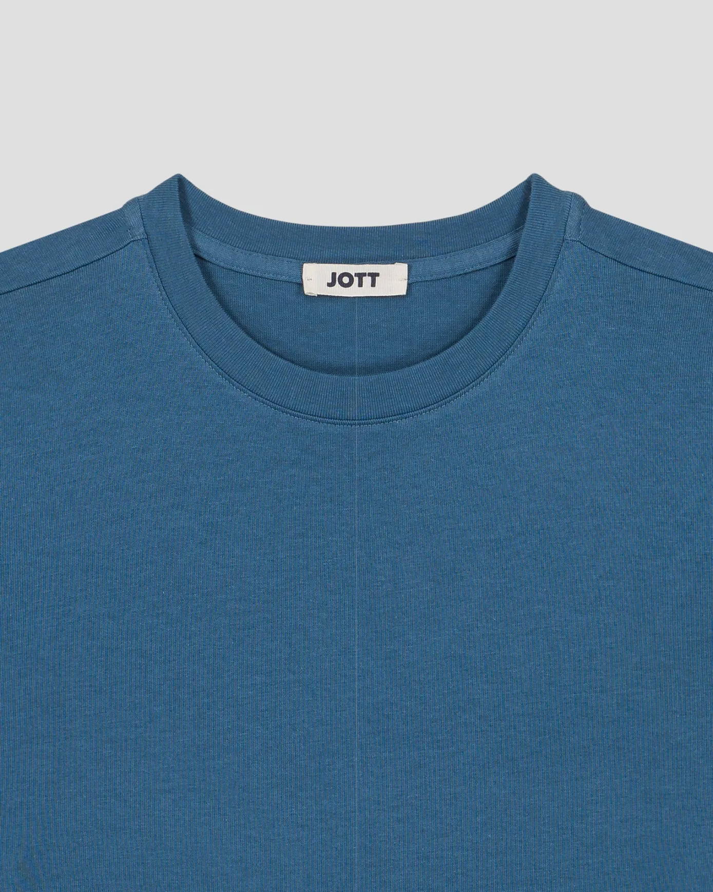 T-Shirt col rond mixte Bleu jeans Andrea