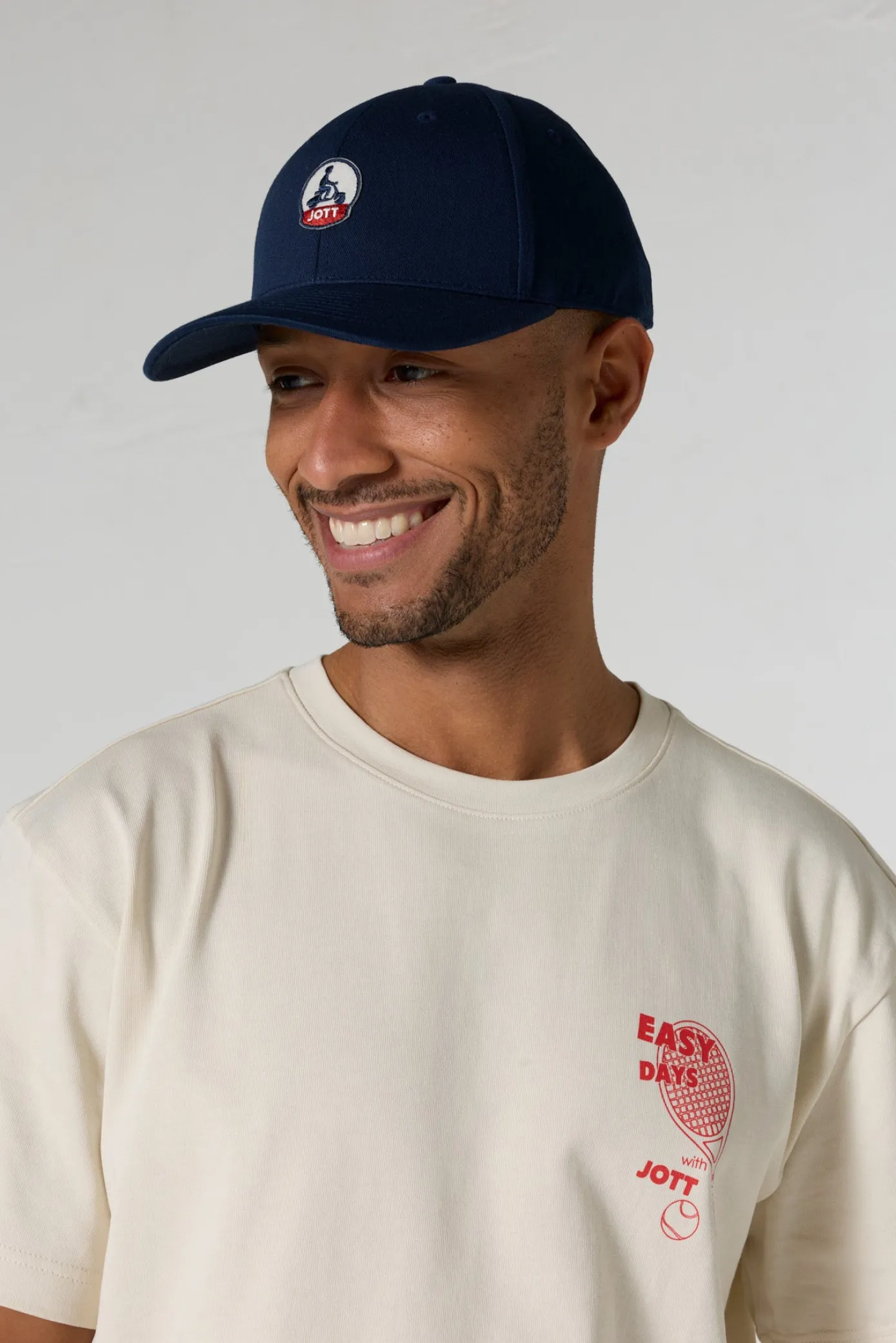 T-shirt col rond mixte imprimé Naturel Samet