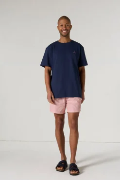 T-shirt col rond mixte Marine Lipe