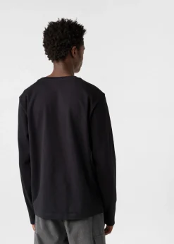 T-Shirt à col rond Noir Emilio