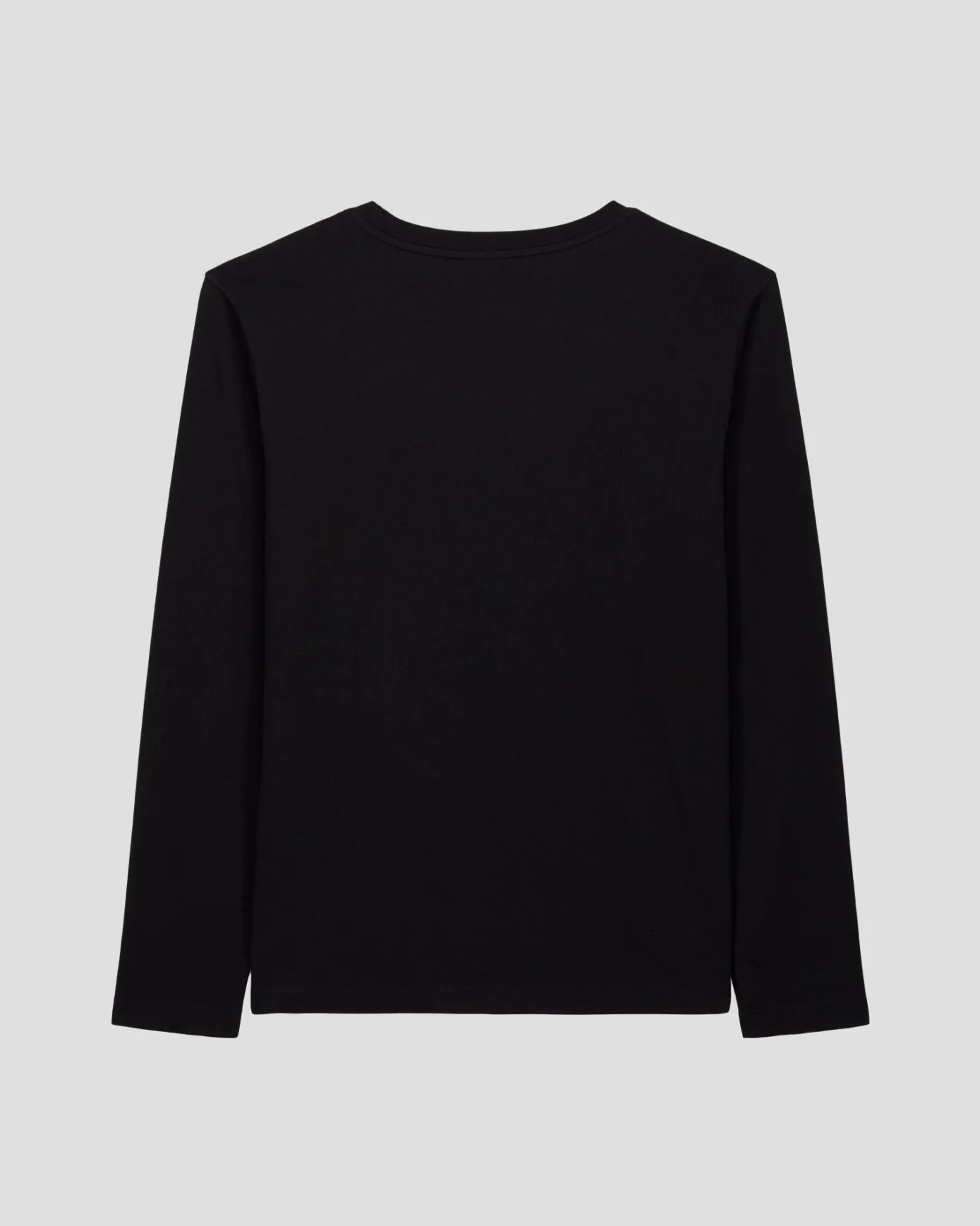T-Shirt à col rond Noir Emilio