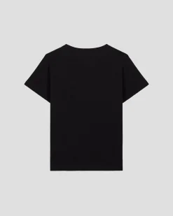 T-Shirt à col rond Noir Lucia