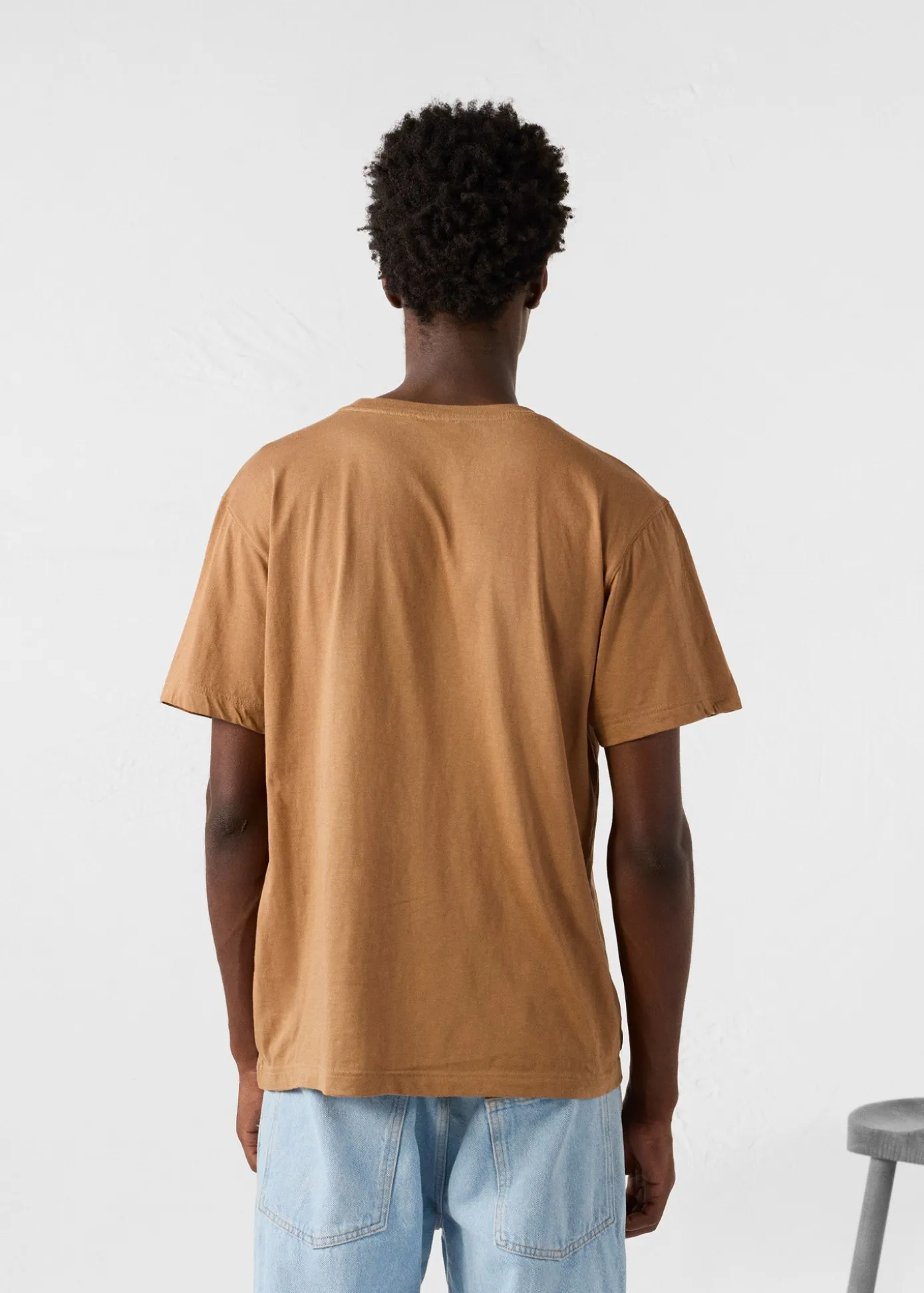 T-Shirt à col rond Sucre roux Petro