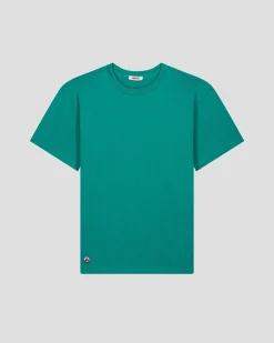 T-Shirt à col rond Vert persan Andrea