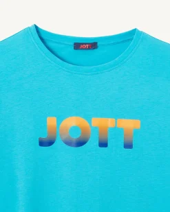 T-shirt en coton biologique Bleu ciel Pietro