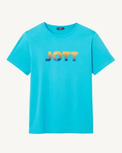 T-shirt en coton biologique Bleu ciel Pietro