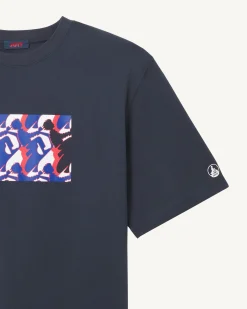 T-shirt en coton biologique Marine Leo