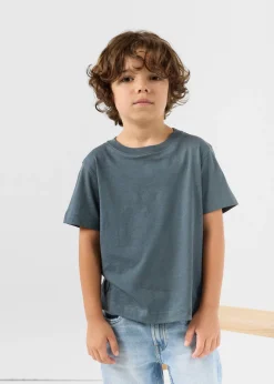 T-shirt enfant à col rond Bluestone Pio