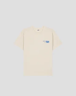 T-shirt enfant col rond imprimé Naturel Mak