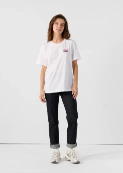 T-Shirt graphique Blanc Lone gradient