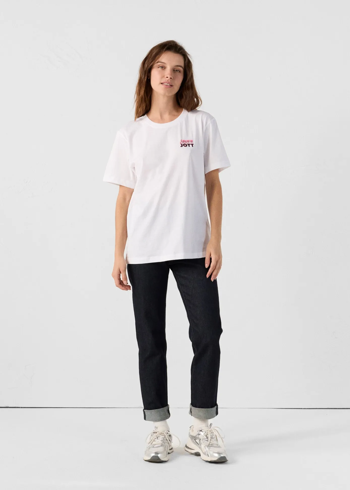 T-Shirt graphique Blanc Lone gradient