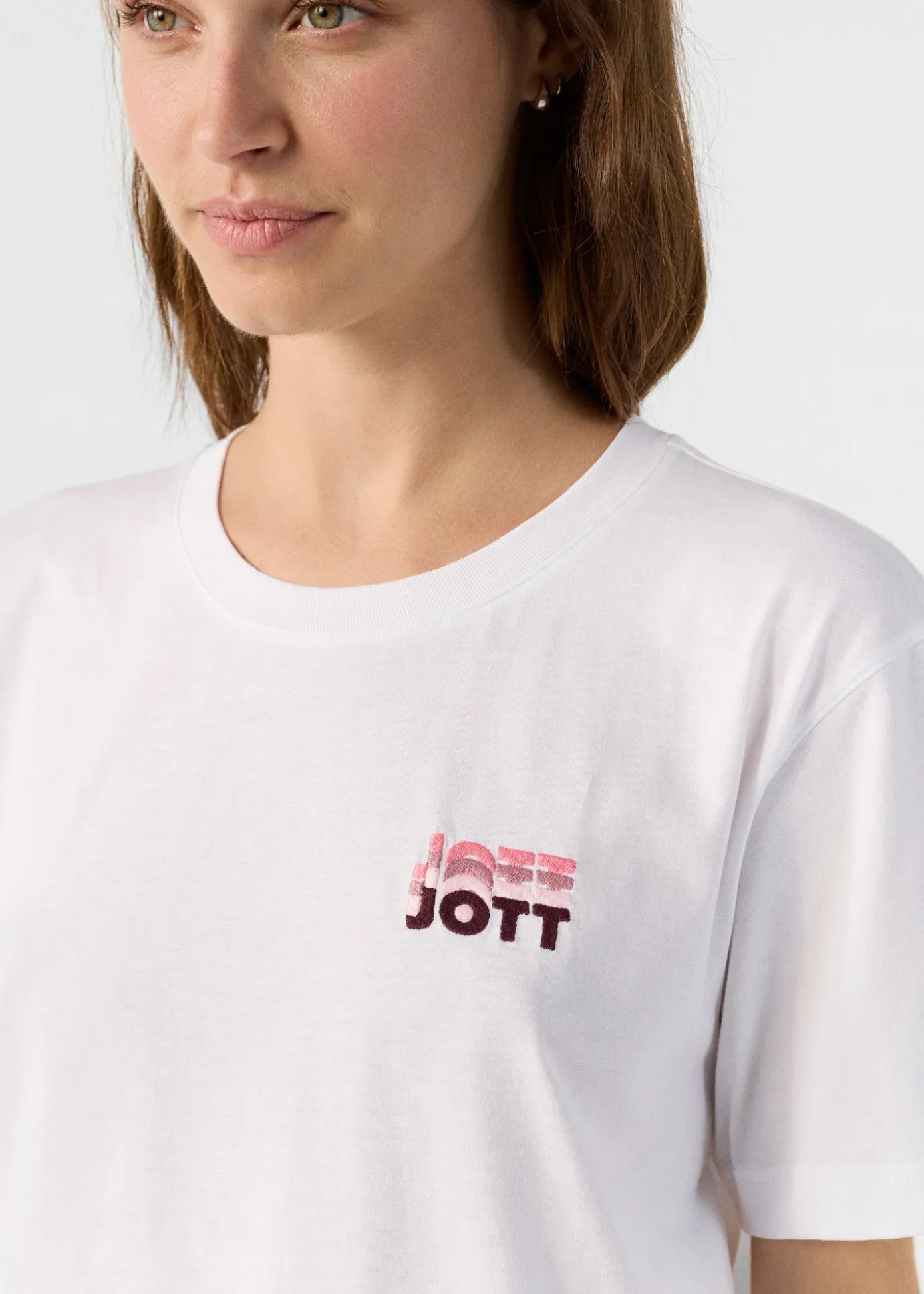 T-Shirt graphique Blanc Lone gradient