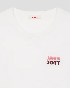 T-Shirt graphique Blanc Lone gradient