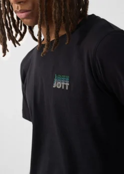 T-Shirt graphique Noir Lone gradient