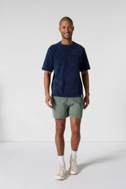 T-shirt éponge col rond Marine Reef