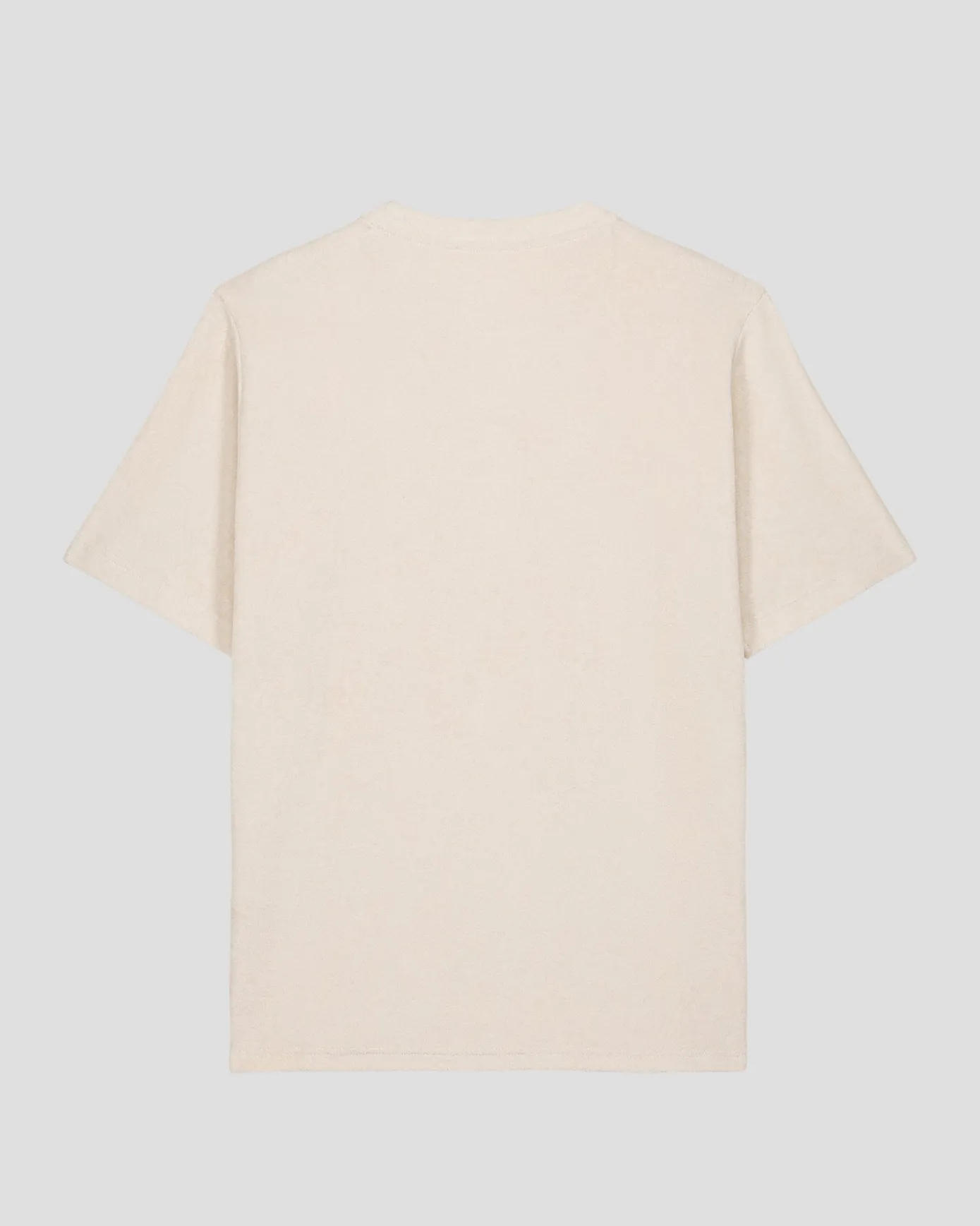 T-shirt éponge col rond Naturel Reef