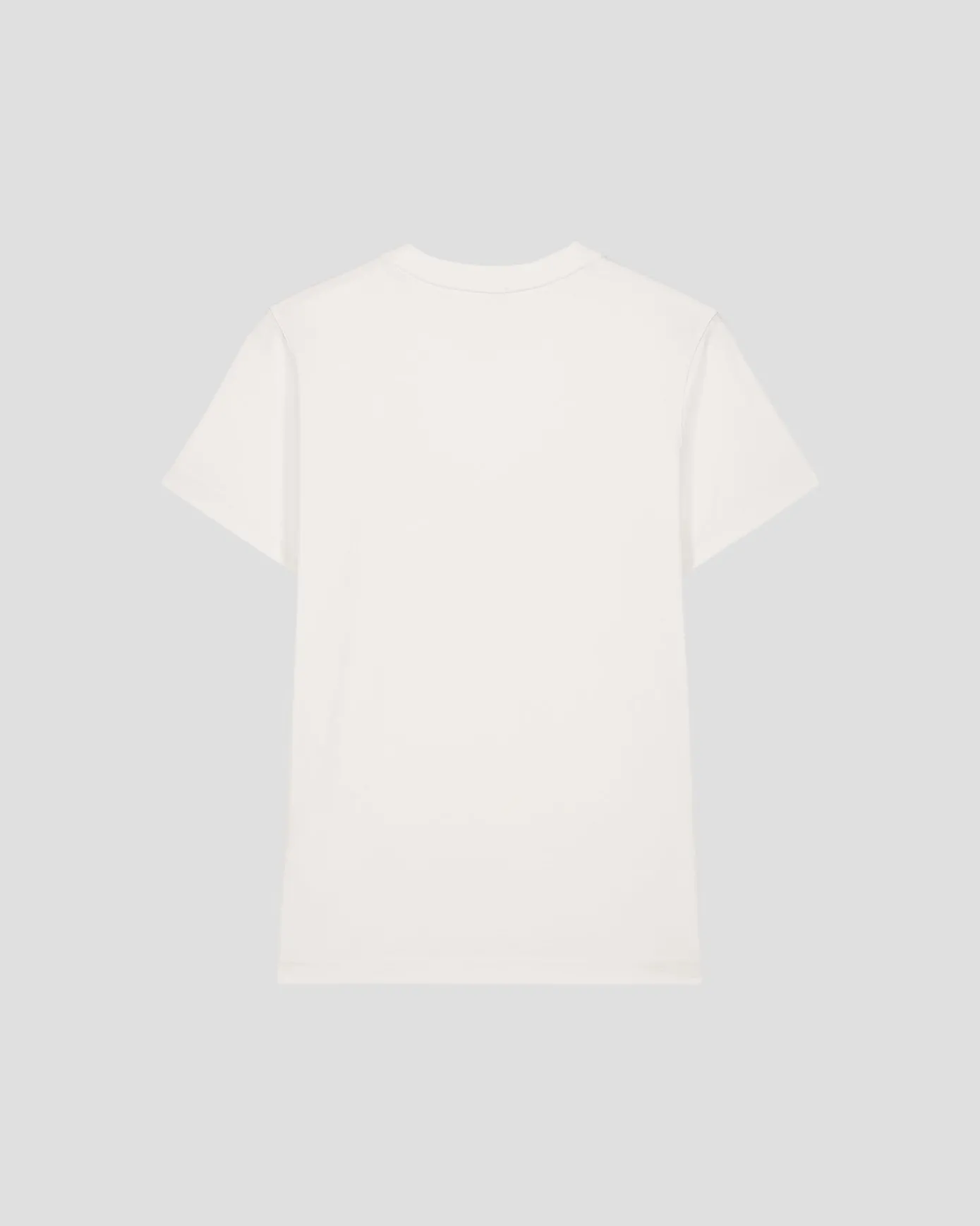 T-shirt uni col V en coton Blanc Sofia 2.0