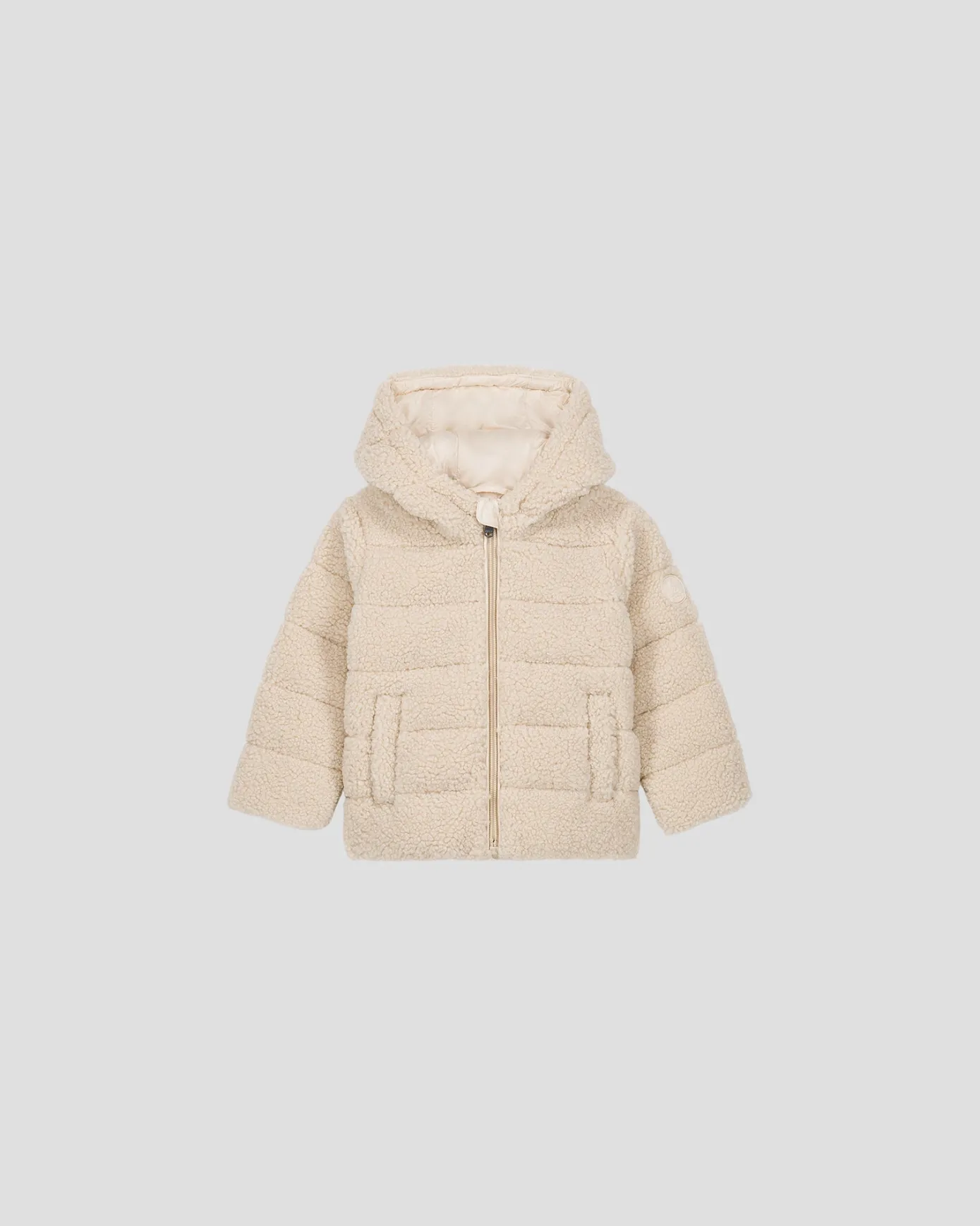 Veste bébé sherpa Naturel Titou