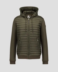 Veste bi-matière à capuche Army Gummy 2.0