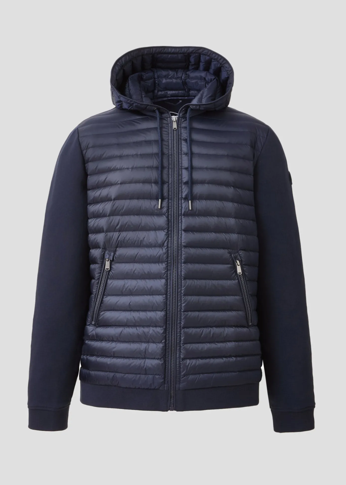 Veste bi-matière à capuche Marine Gummy 2.0