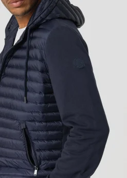 Veste bi-matière à capuche Marine Gummy 2.0
