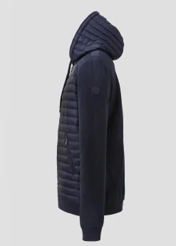 Veste bi-matière à capuche Marine Gummy 2.0