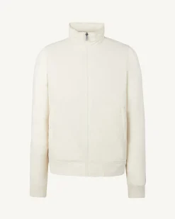Veste à capuche bi-matière  Argile Bardenas