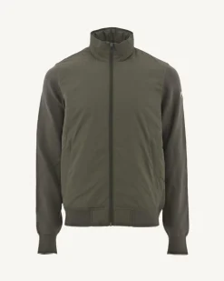 Veste à capuche bi-matière Army Bardenas