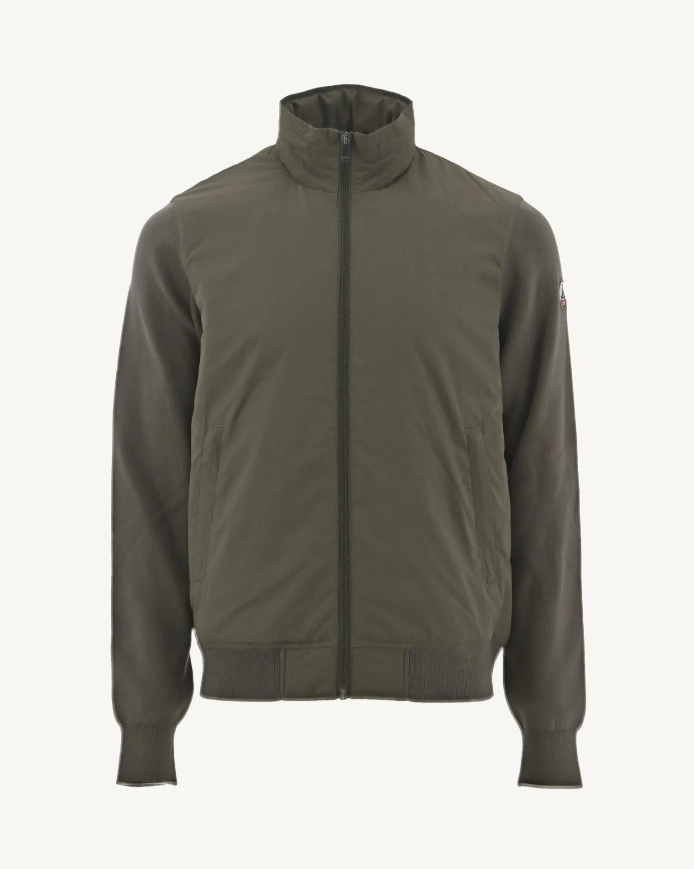 Veste à capuche bi-matière Army Bardenas