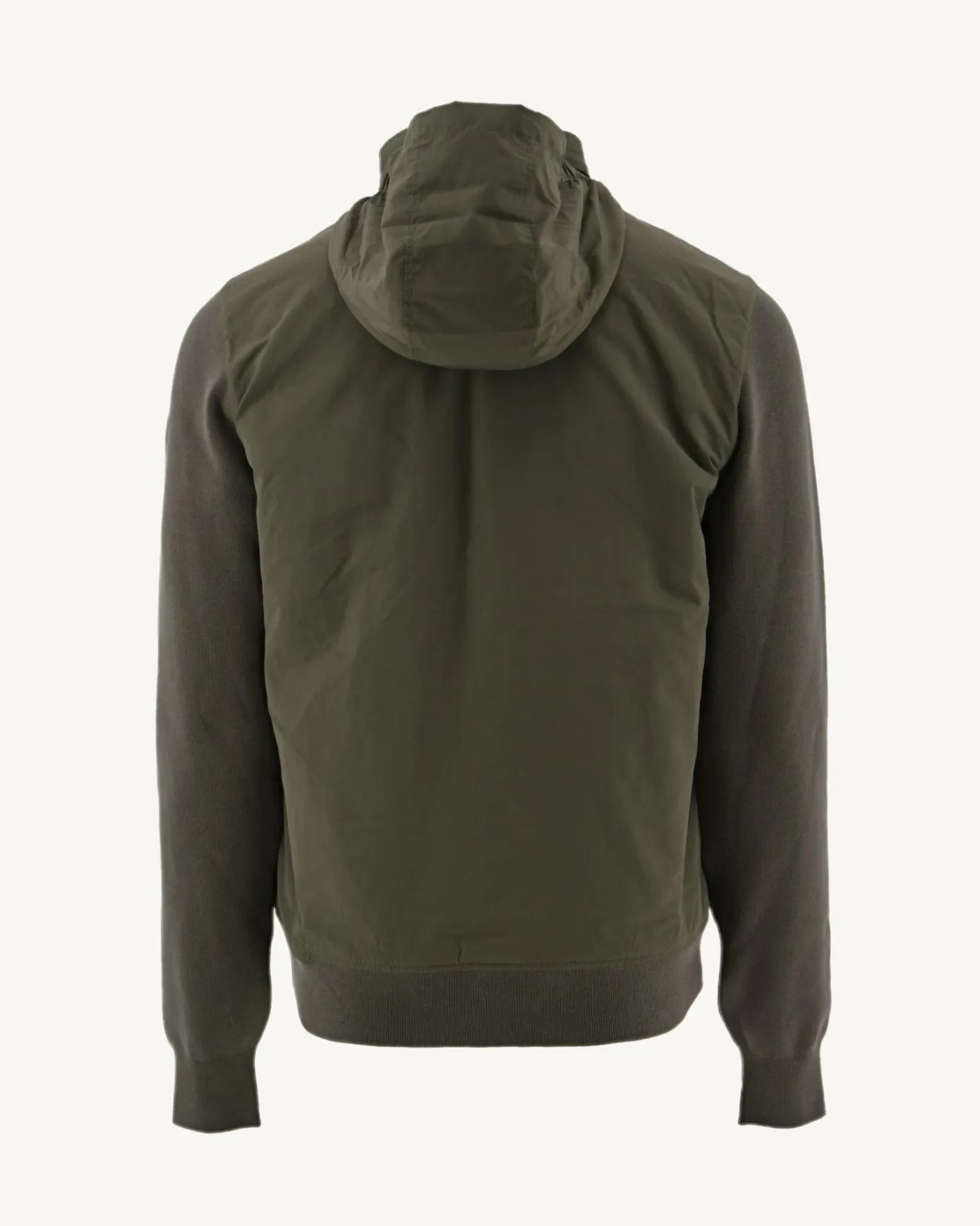 Veste à capuche bi-matière Army Bardenas