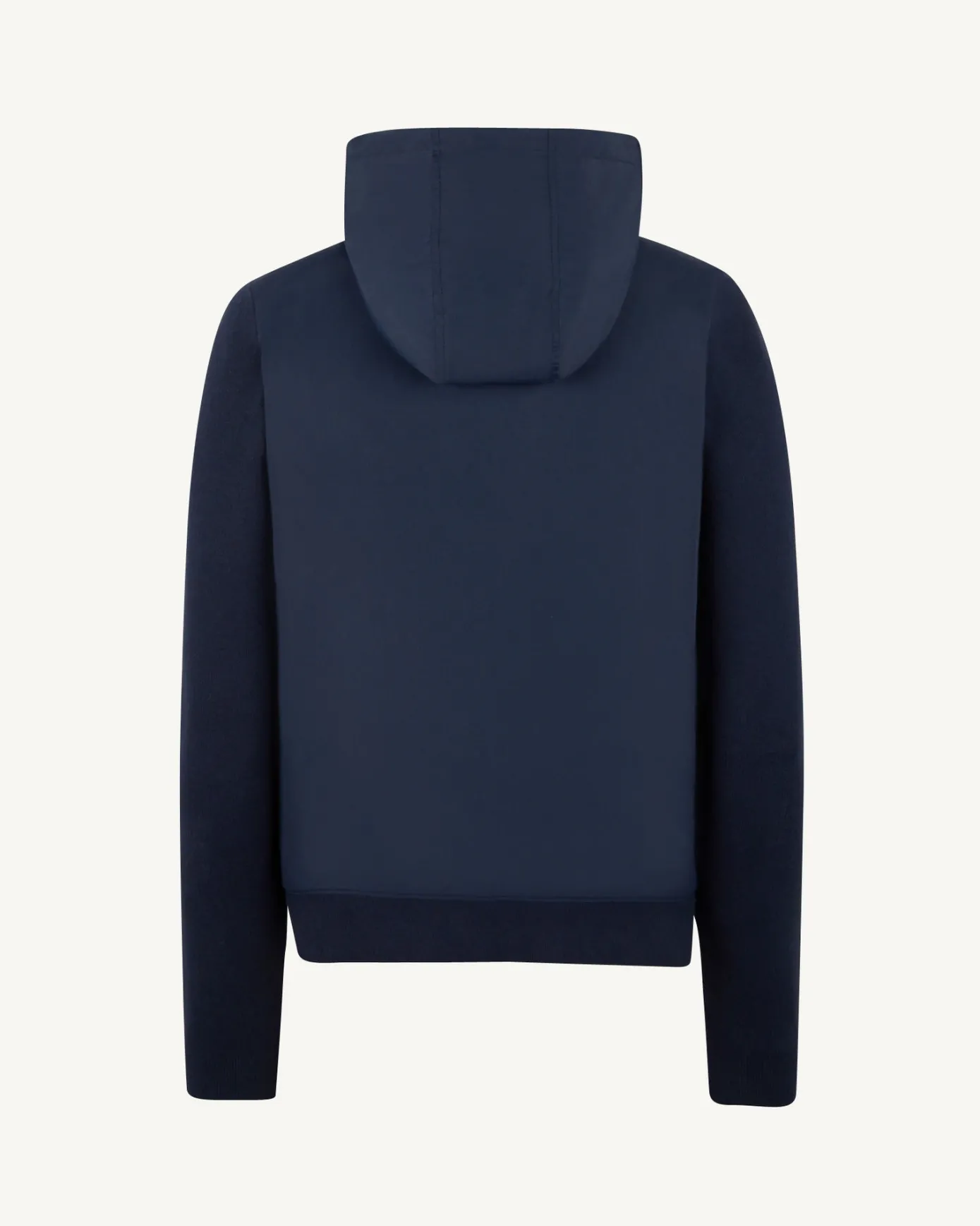 Veste à capuche bi-matière Marine Bardenas