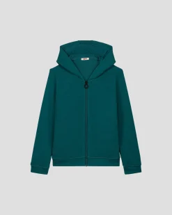 Veste enfant zippée à capuche Deep lake Arie