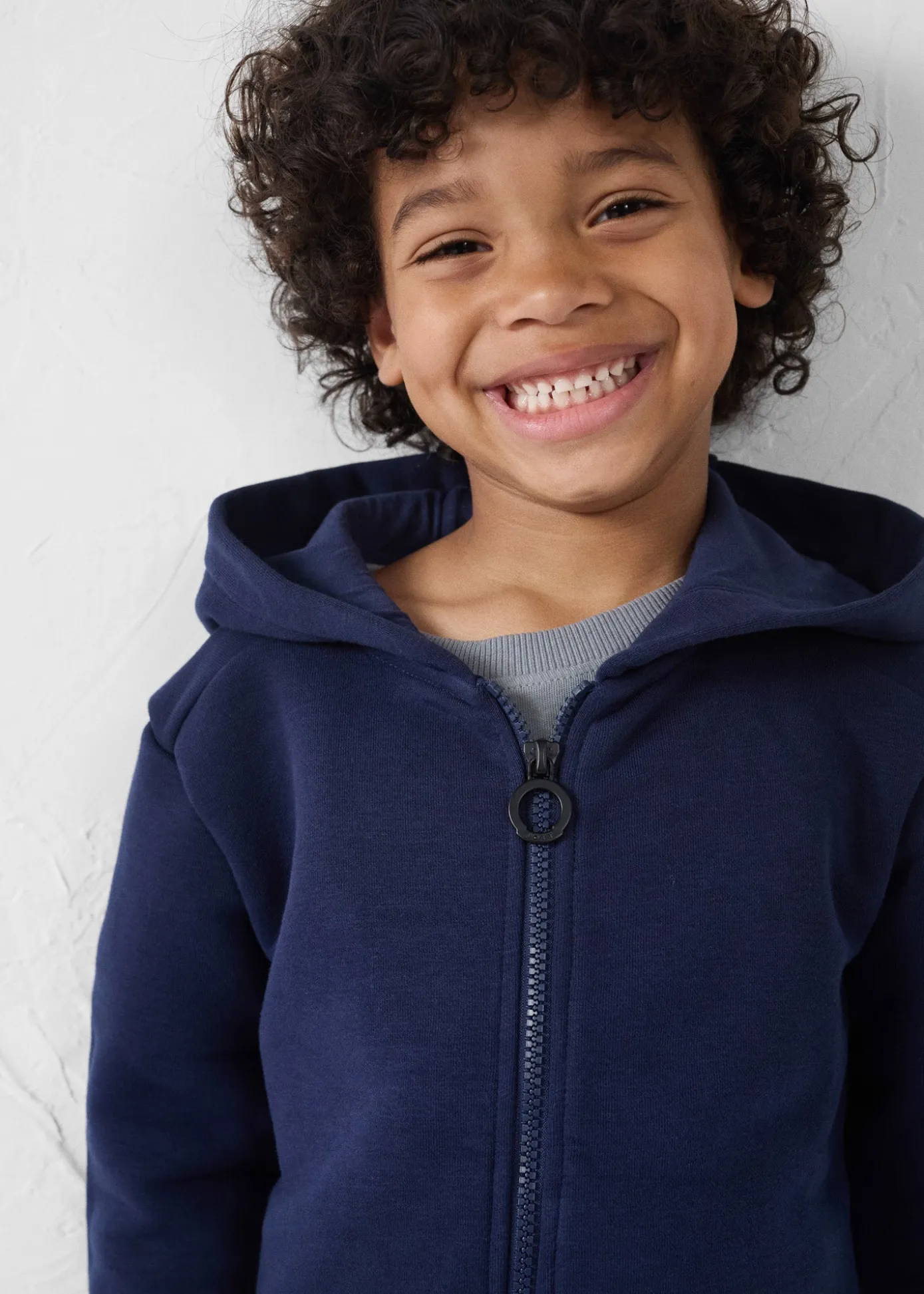 Veste enfant zippée à capuche Marine Arie