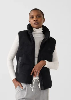 Veste Grand Froid puffer sans manches Noir Atsuma