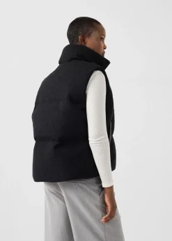 Veste Grand Froid puffer sans manches Noir Atsuma