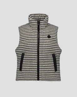 Veste Grand Froid puffer sans manches Naturel/noir Atsuma multico